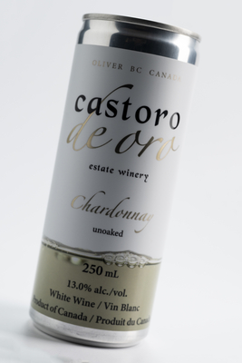 Castoro de Oro - Chardonnay - Unoaked, can