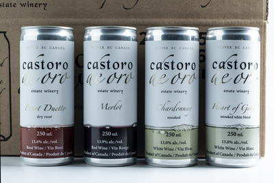 Castoro de Oro - Merlot, Chardonnay, Heart of Gold & Pinot Duetto