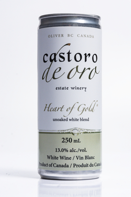 Castoro de Oro - Heart of Gold, unoaked white blend