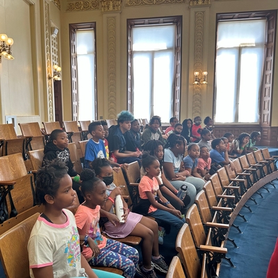 Kids at statehouse