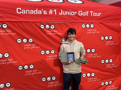 North Vancouver Teen Golfer Anthony Whiting Secures Victory at MJT Maui Jim Series Qualifying Him for the Callaway FCG World Junior Championships