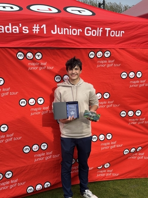 North Vancouver Teen Anthony Whiting Impresses in the Golf World